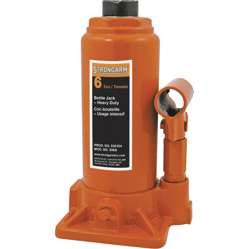306A Bottle Jack, 6 Ton(s), 16" Raised Height Quali-T-Solutions