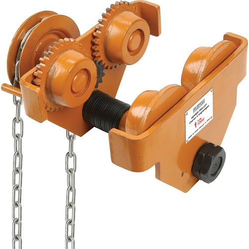 Adjustable Trolleys, 1000 lbs. (0.5 tons) Capacity, 2-11/16" - 5-1/4" Quali-T-Solutions