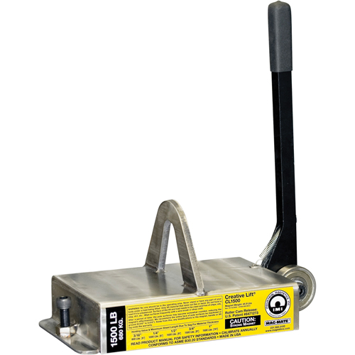 Creative Lift&reg; Magnets, 1500 lbs. (0.75 tons) Holding Cap., 14-3/4" L x 7-1/4" W x 6-3/4" H Quali-T-Solutions