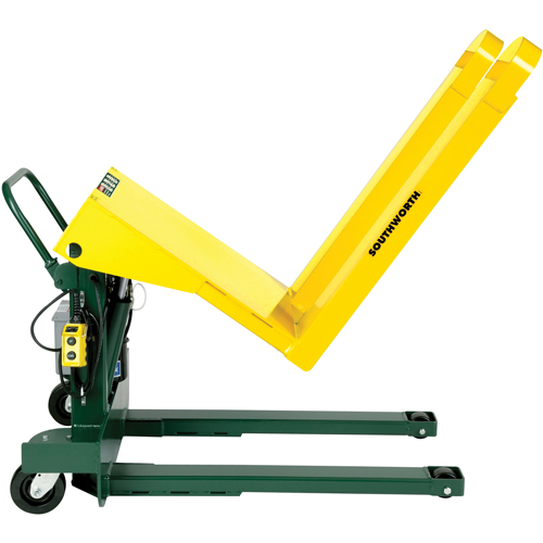 Basculeurs hydrauliques portable E-Z Reach, Bascule 85°, Capacit&eacute;e 4000 lb, 40" lo x 25-1/2" la Quali-T-Solutions
