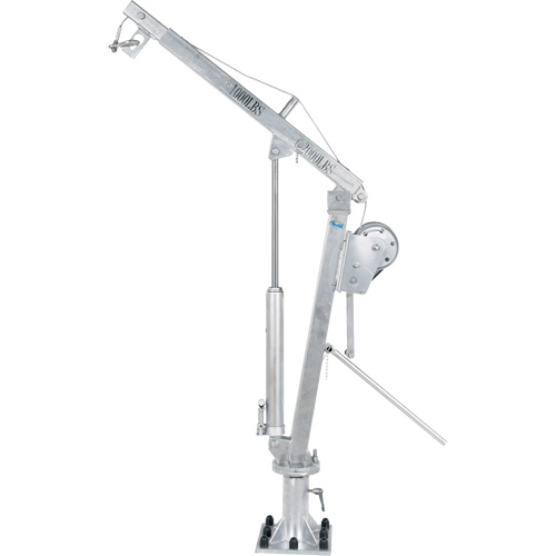 Grue &agrave; fl&egrave;che pour camion actionn&eacute;e par treuil, Capacit&eacute; de 1000 lb (0,5 tonne), Limite de 97" Quali-T-Solutions