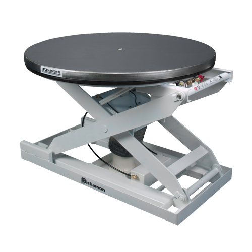 EZ Loader&reg; E Self-Levelling Pallet Positioner - Stainless Platform, 43" L x 43" W, 4000 lbs. Cap. Quali-T-Solutions