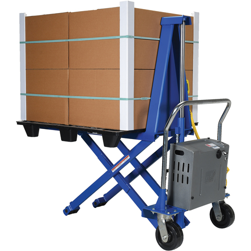 L&egrave;ve-palette &eacute;lectrique, Acier, Capacit&eacute; de 2500 lb Quali-T-Solutions