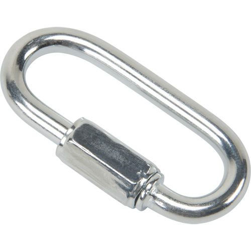 Maillon rapide zingu&eacute;, 660 lb (0,33 tonne), 3/16" Quali-T-Solutions