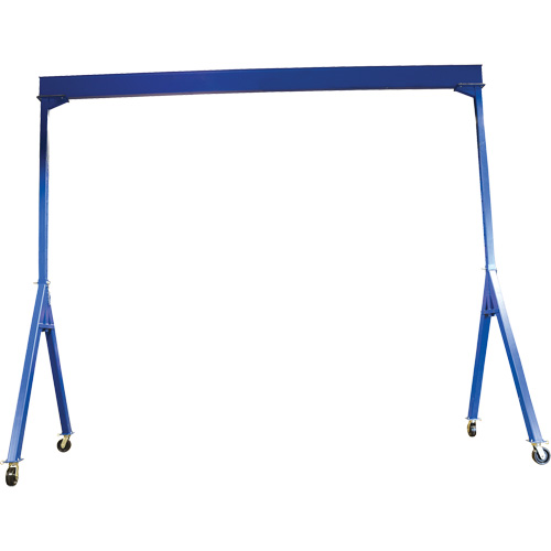 Adjustable Steel Gantry Crane, 20' L, 8000 lbs. (4 tons) Capacity Quali-T-Solutions