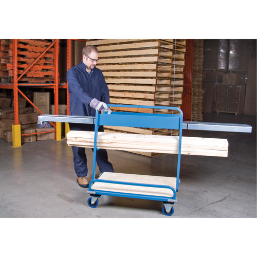 Chariots pour mat&eacute;riaux de construction, 39" x 26" x 42", Capacit&eacute; 1200 lb Quali-T-Solutions