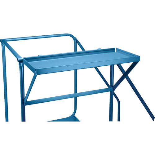 Mechanics/Maintenance Rolling Ladder, Steel, 4 Steps, 38" Platform Height Quali-T-Solutions
