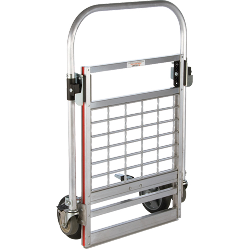 Chariot &agrave; plateforme repliable &agrave; quatre roues, Aluminium, 750 lb, 31" lo x 23-1/4" la, Hauteur 39" Quali-T-Solutions