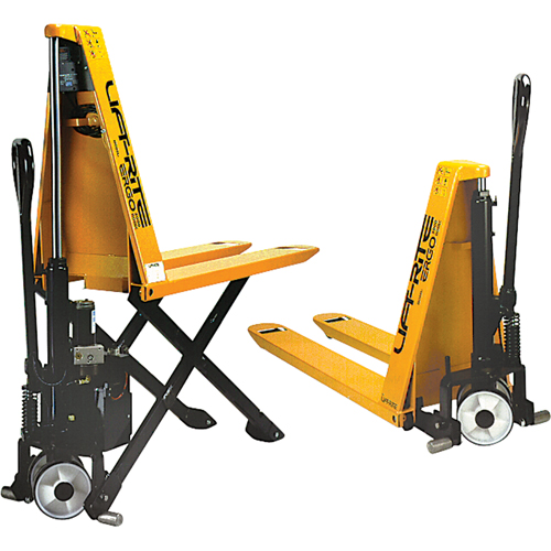Chariots hydrauliques, 48" lo x 20-1/2" la, Acier, Capacit&eacute; de 3000 lb Quali-T-Solutions