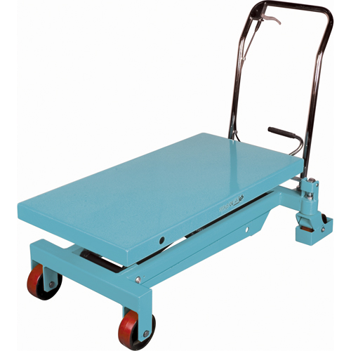 Heavy-Duty Hydraulic Scissor Lift Table, 40" L x 20-1/8" W, Steel, 2200 lbs. Capacity Quali-T-Solutions