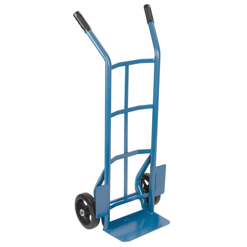 Heavy-Duty Hand Truck, Dual Handle, Steel, 46" Height, 1000 lbs. Capacity Quali-T-Solutions