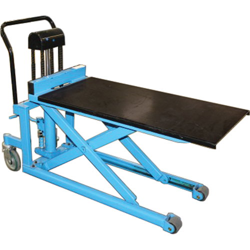 Chariots/tables hydrauliques pour palettes - Tables en option Quali-T-Solutions