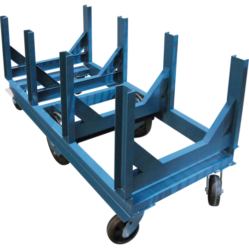 Bar Cradle Truck, 60" L x 28" W x 29" H, 5000 lbs. Capacity, Phenolic Wheels Quali-T-Solutions