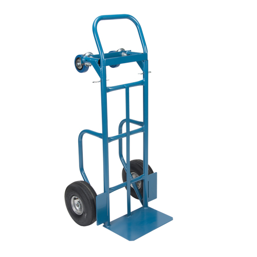Convertible Deluxe Hand Truck, Steel, 800 lbs. Capacity Quali-T-Solutions