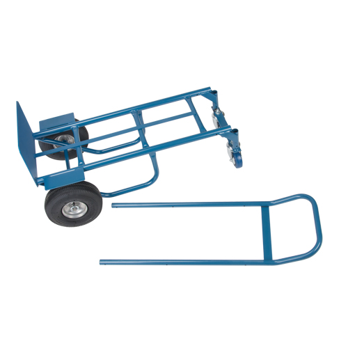 Convertible Deluxe Hand Truck, Steel, 800 lbs. Capacity Quali-T-Solutions