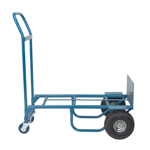 Convertible Deluxe Hand Truck, Steel, 800 lbs. Capacity Quali-T-Solutions