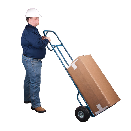 Diable haut de luxe, Prise En P, Acier, Hauteur de 72", Capacit&eacute; 700 lb Quali-T-Solutions