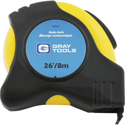 Ruban &agrave; mesurer Autolock, 1" x 26/8 m, Marques de goujon Imp&eacute;rial & m&eacute;trique Quali-T-Solutions
