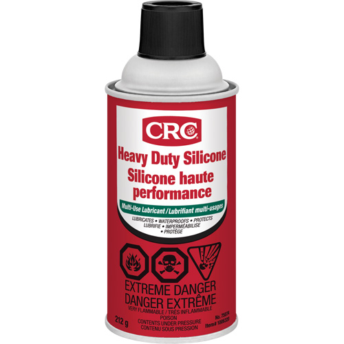 Lubrifiant Heavy Duty Silicone, Canette a&eacute;rosol Quali-T-Solutions