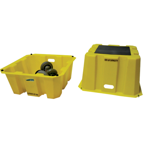 Nestable Industrial Step Stools, 25" x 25" x 10-1/2" High Quali-T-Solutions