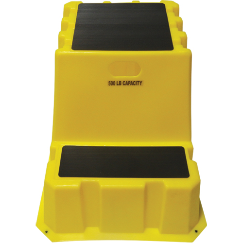 Escabeaux emboîtables industriels, 2 marches, 32-3/4" x 25-3/4" x Hauteur 20-1/2" Quali-T-Solutions
