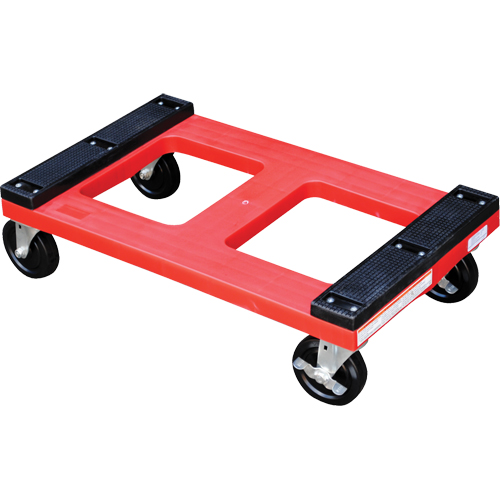 Chariot en poly&eacute;thyl&egrave;ne - surface matelass&eacute;e Quali-T-Solutions