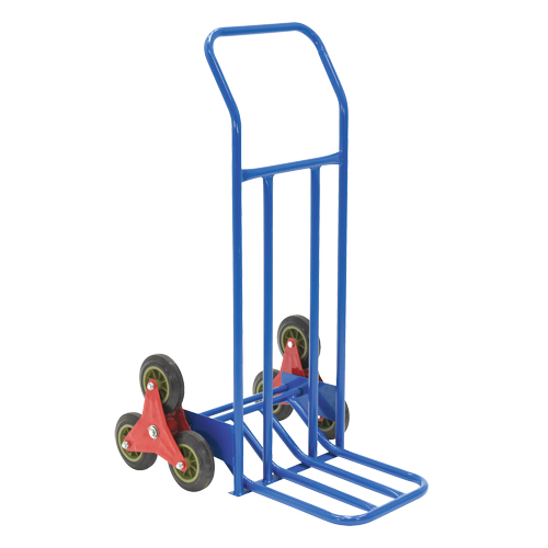 Stair Climbing Hand Truck, Steel Frame, 24" W x 45-3/4" H, 300 lbs. Capacity Quali-T-Solutions