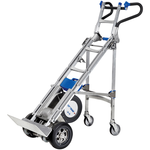 Liftkar&reg; Stair Climbing Hand Truck, Aluminum Frame, 22" W x 70" H, 725 lbs. Capacity Quali-T-Solutions
