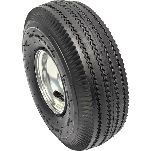 Replacement Pneumatic Tire for Hand Truck, 10" (254 mm), 350 lbs. Capacity Quali-T-Solutions