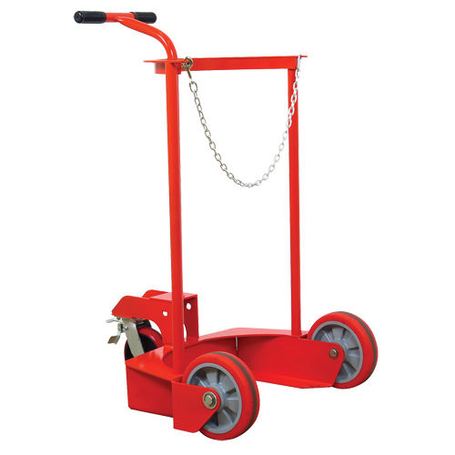 Grand chariot LCC pour bouteille de gaz liquide, Roues Polyur&eacute;thane, Base de 20" la x 20" p, 1000 lb Quali-T-Solutions