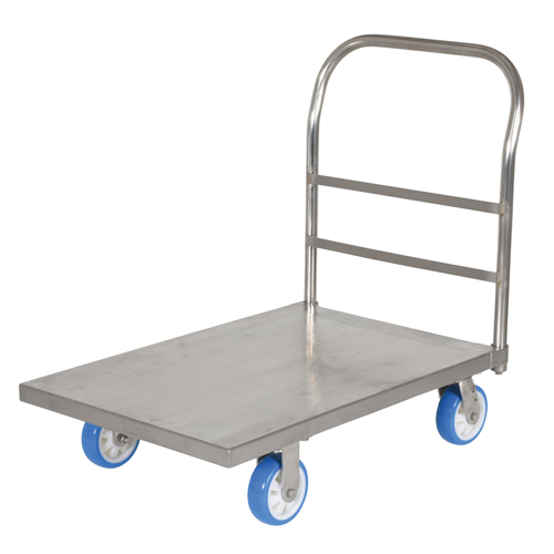 Chariot &agrave; plateforme, 36" lo x 24" la x Capacit&eacute; 2000 lb, Roues en Polyur&eacute;thane Quali-T-Solutions