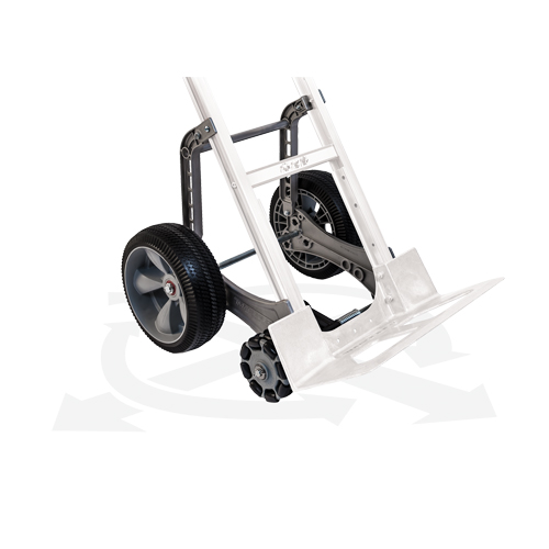Trousse de conversion pour diable en aluminium autostabilisant Quali-T-Solutions