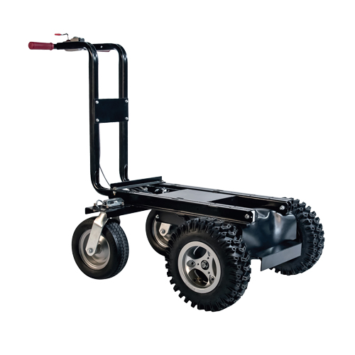 Chariot &agrave; bascule motoris&eacute;, Capacit&eacute; 27 cu. ft., 51" h x 81" la x 33" p Quali-T-Solutions