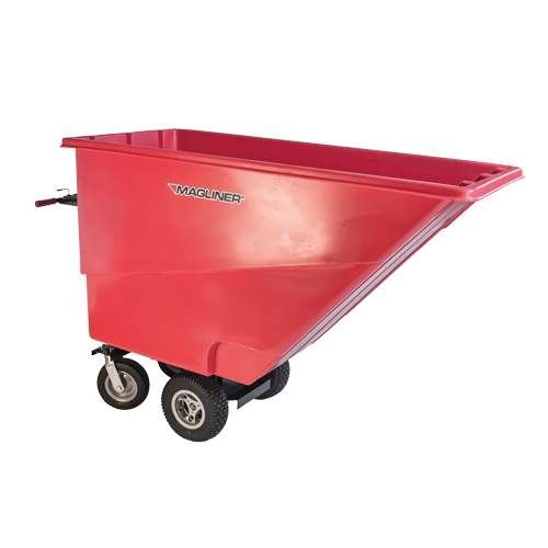 Motorized Tilt Truck, 27 pi³ Capacity, 51" H x 81" W x 33" D Quali-T-Solutions