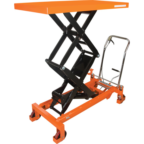 Hydraulic Scissor Lift Table, 48" L x 24" W, Steel, 1540 lbs. Capacity Quali-T-Solutions