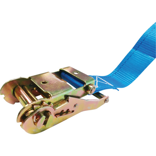 Ratchet Strap, E-Track System, 2" W x 20' L, 1333 lbs. (605 kg) Working Load Limit Quali-T-Solutions