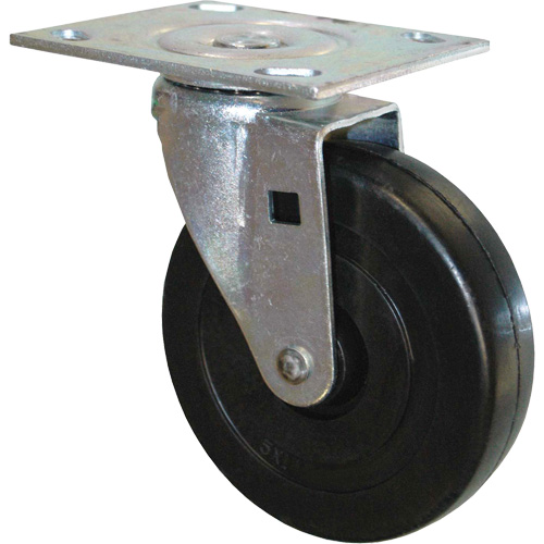 Platform Truck Rubber Swivel Caster Quali-T-Solutions