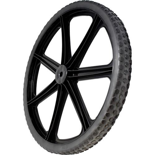 Roue &agrave; sept rayons pour brouettes Big Wheel Quali-T-Solutions