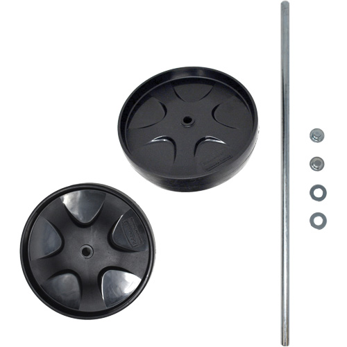 Cleaning Cart Wheel & Axle Kit Quali-T-Solutions