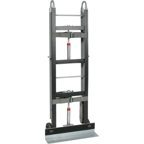 Diable pour &eacute;lectrom&eacute;nagers et machines distributrices, Aluminium, Capacit&eacute; 550 lb, 24" la x 61" h Quali-T-Solutions