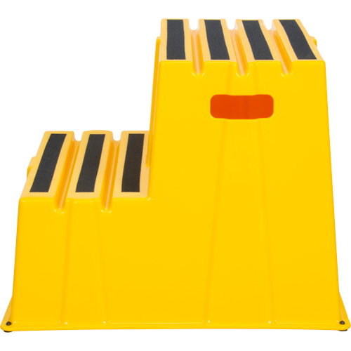 Escabeau industriel, 2 marches, 26" x 22-7/16" x Hauteur 19-11/16" Quali-T-Solutions