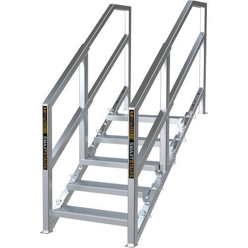 3-5 Step Telescopic Aluminum Smart Stairs Quali-T-Solutions
