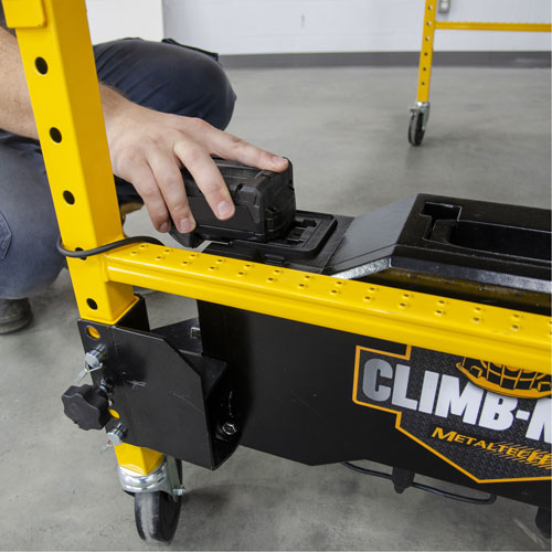 Syst&egrave;me de motorisation pour &eacute;chafaudage Climb-N-Go Quali-T-Solutions