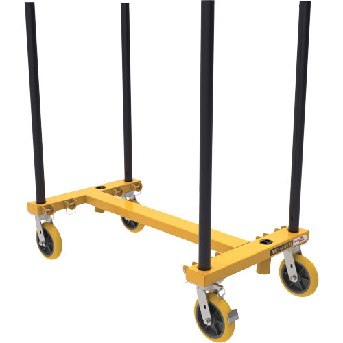 Chariot de transport H de cloison s&egrave;che Buildman Quali-T-Solutions