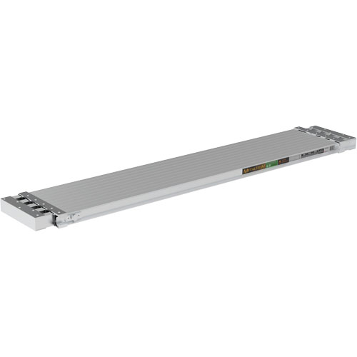 Planche de travail t&eacute;lescopique, 108" la x 12" pr, Capacit&eacute; de 250 lb, D&eacute;mont&eacute; Quali-T-Solutions