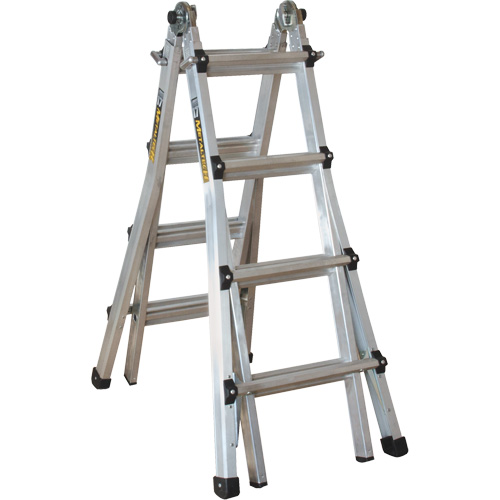 &eacute;chelle t&eacute;lescopique multifonction, Aluminium, 300 lb, CSA calibre 1A Quali-T-Solutions