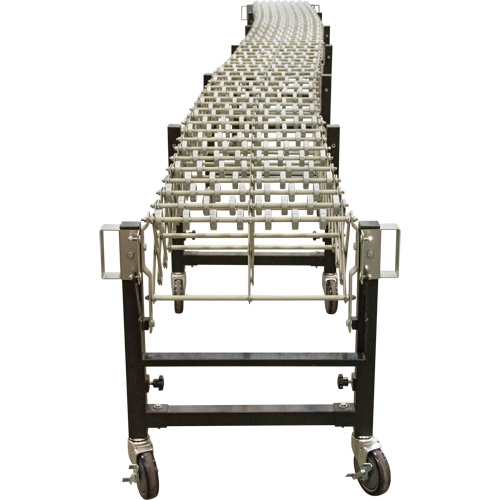 Convoyeur extensible, 23" la x 24' lo, Capacit&eacute; de 200 lb par pi lin. Quali-T-Solutions