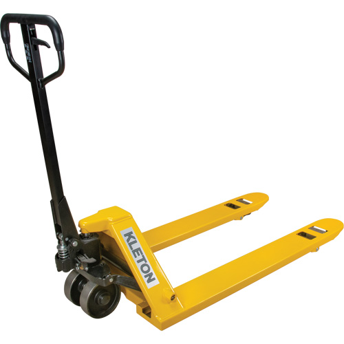 Transpalette &agrave; roues en acier, Acier, 48" lo x 27" la, Capacit&eacute; 5500 lb Quali-T-Solutions