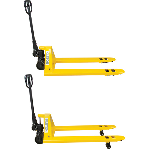 Transpalette &agrave; roues en acier, Acier, 48" lo x 27" la, Capacit&eacute; 5500 lb Quali-T-Solutions