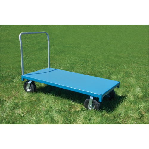 Outdoor Platform Truck, 60" L x 30" W, 1200 lbs. Capacity, Flat Free Casters Quali-T-Solutions
